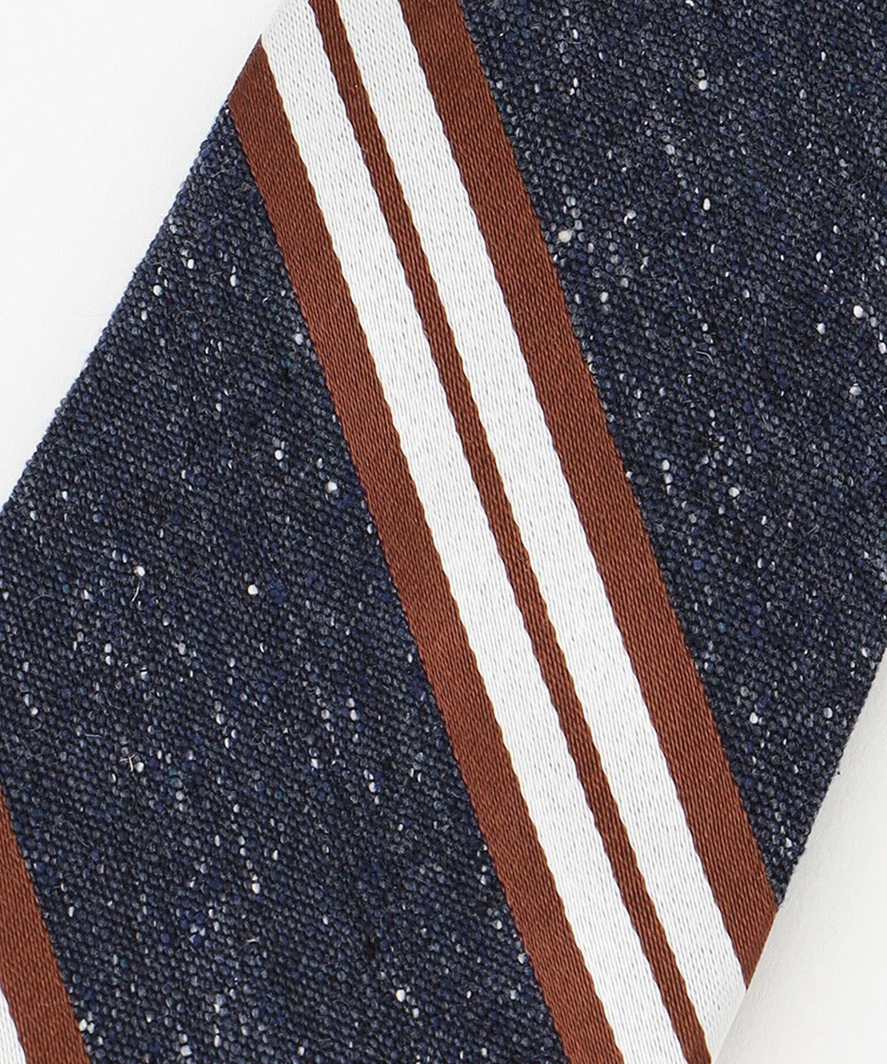 J.PRESS MEN スパンシルク レジメンタル柄ネクタイ 