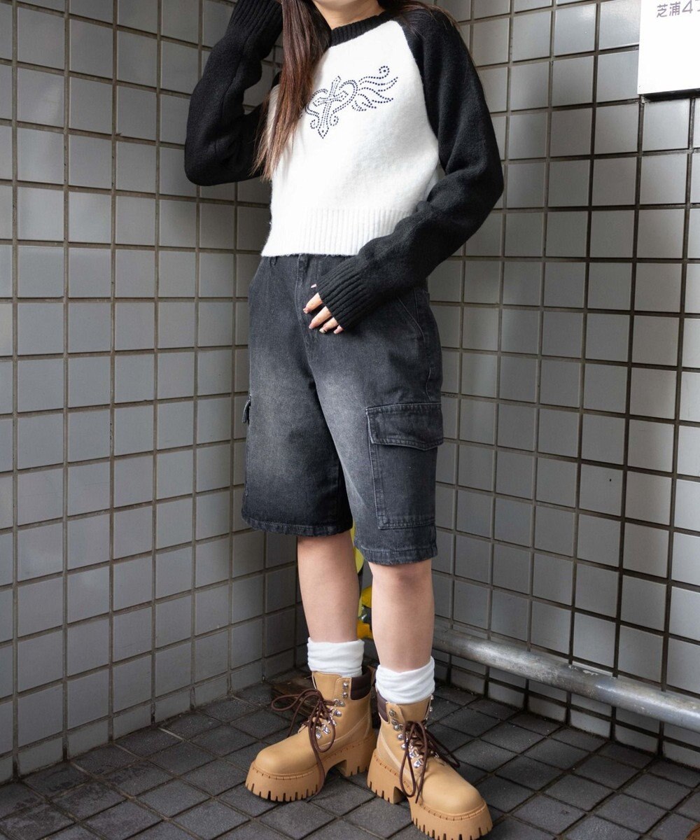 WEGO フラッフィーラグランちびニット 