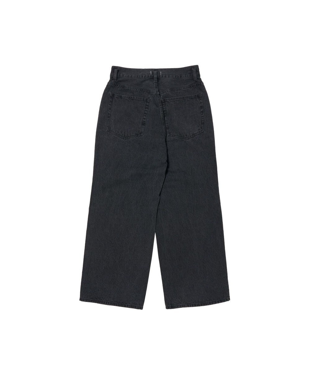 woadblue ＜坪田あさみさんコラボ＞DADA  ダダ  /  BLACK ワイドデニムパンツ 
