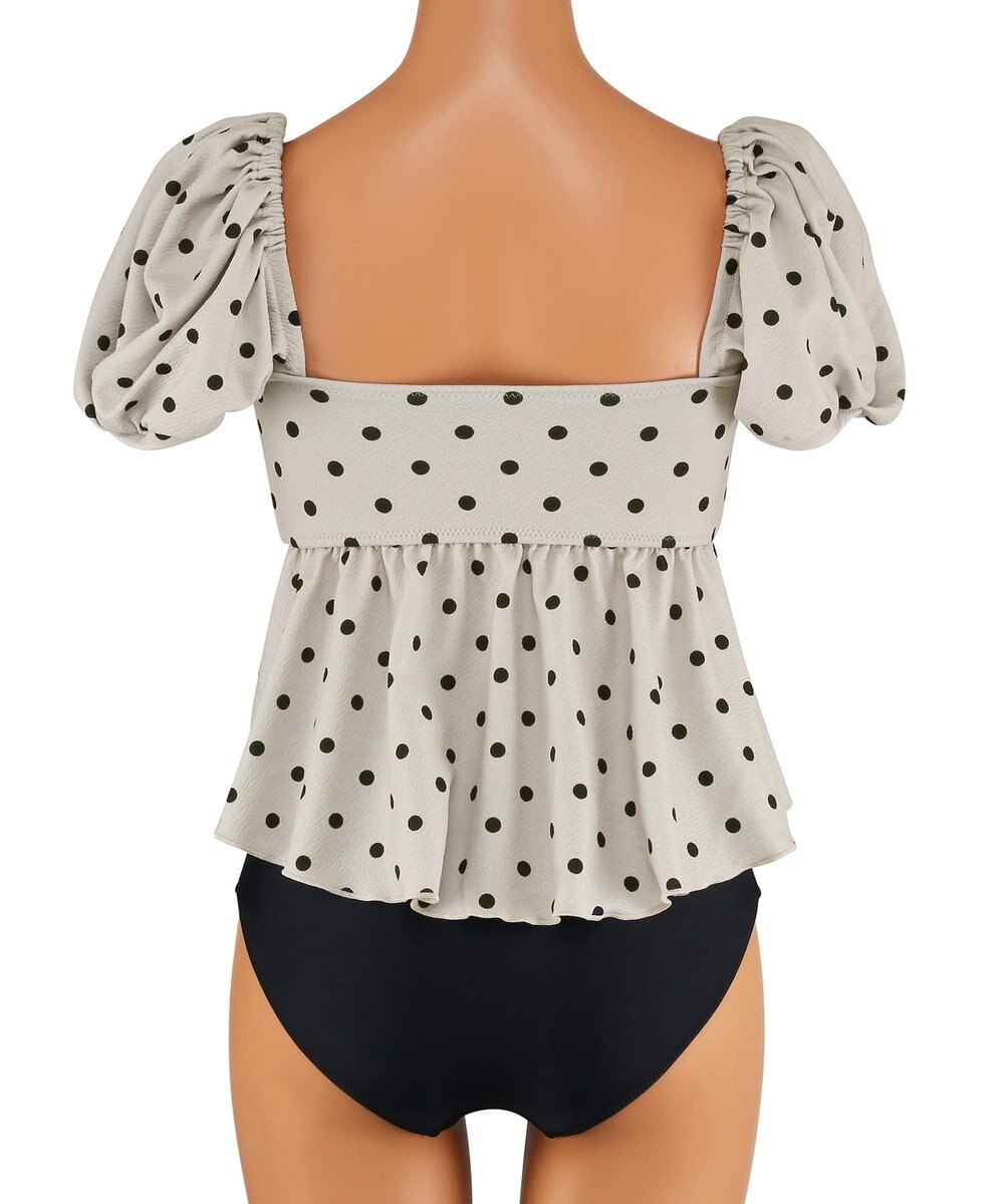 San-ai Resort（三愛水着楽園） パフスリーブノンワイヤービキニ　9M　【San-ai Resort（サンアイリゾート）】 