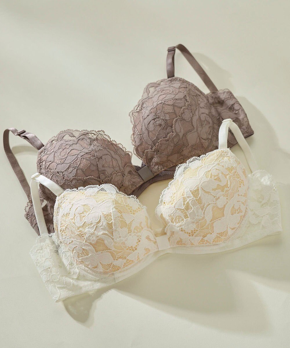 une nana cool リボンブラレース　胸もとフィットながもち～動いてもキレイはつづく～ 