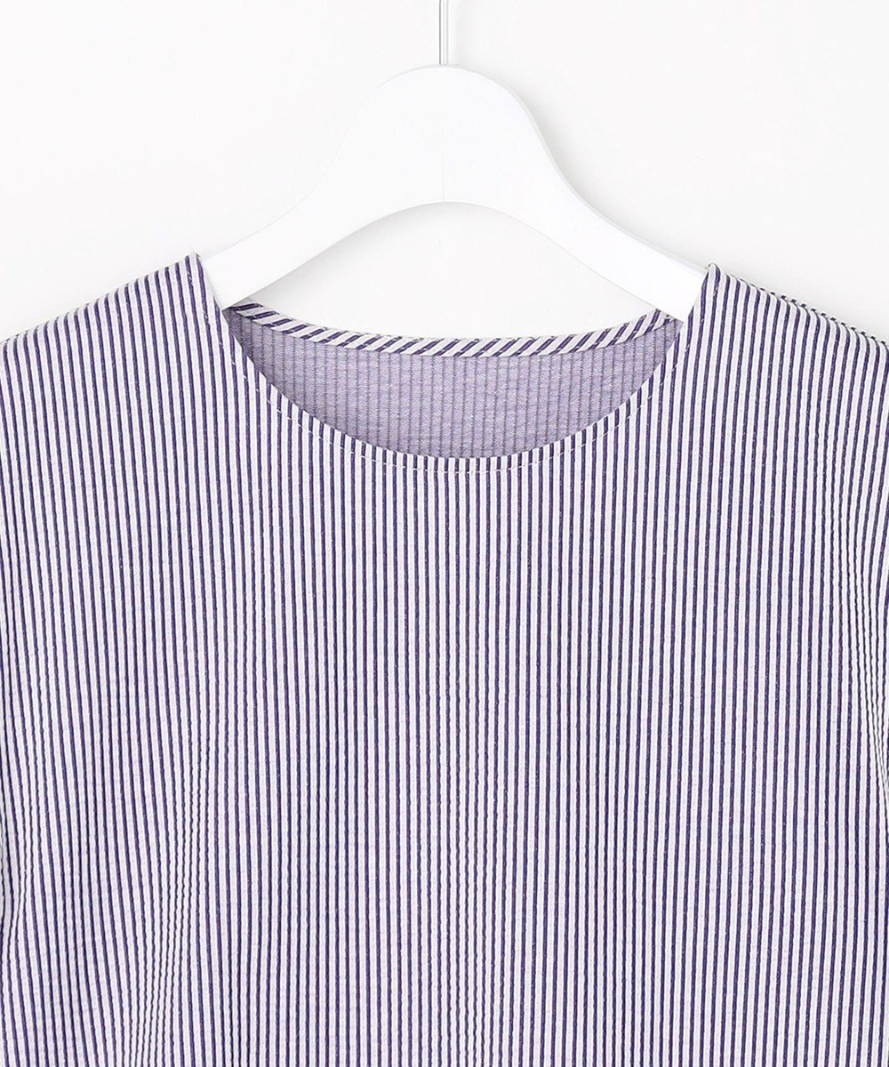 J.PRESS LADIES 【一枚で着映え】サッカージャージー クルーネック カットソー 