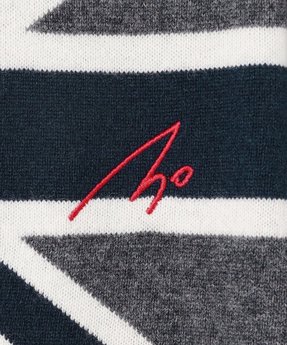 ICB 【30th ANNIVERSARY】 カシミヤブレンド ユニオンジャックカーディガン 