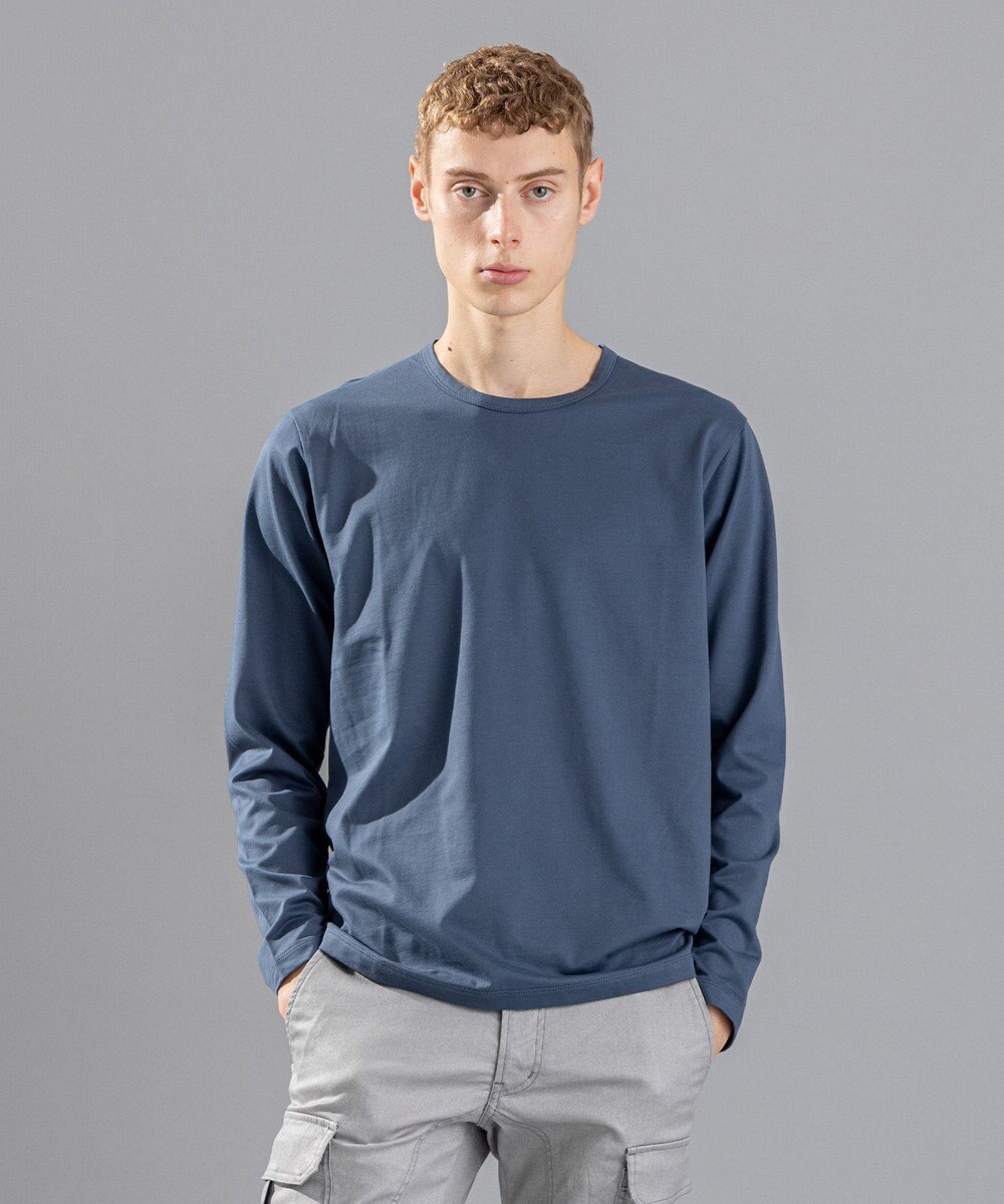 JOSEPH HOMME スビンソフトジャージー　クルーネック長袖Ｔシャツ 