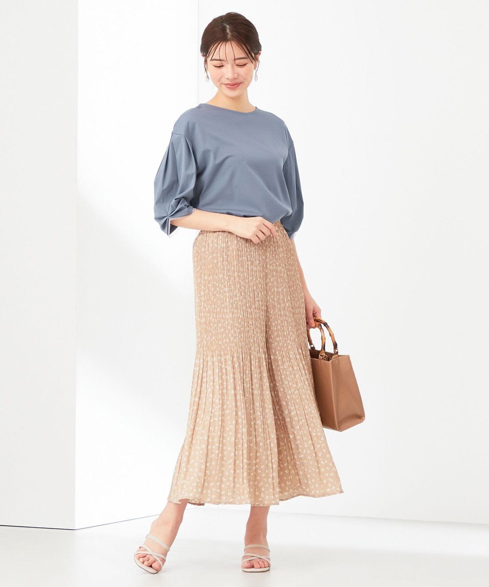 ANY SIS 【接触冷感】360°好印象タックスリーブ カットソー 