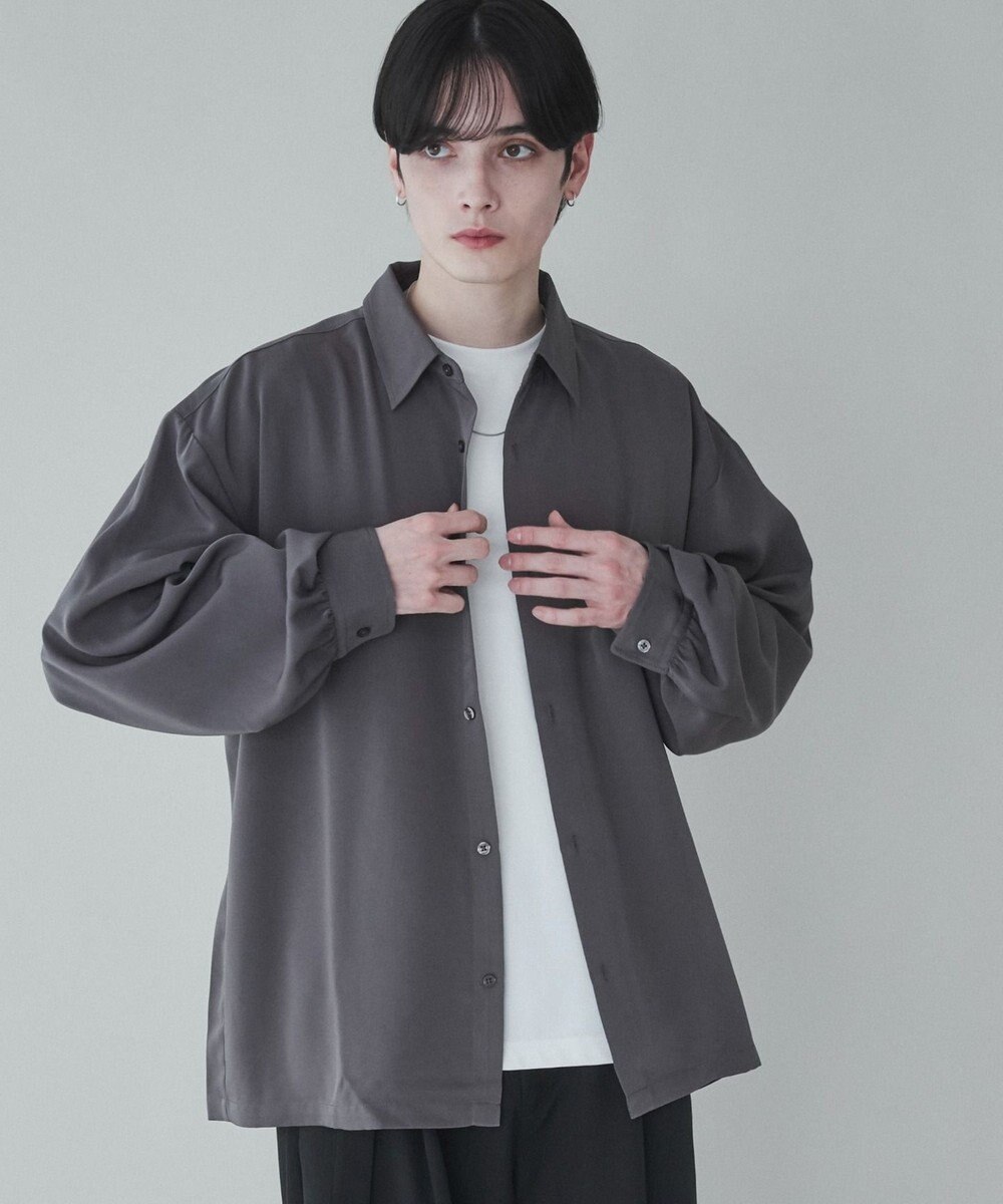 WEGO トロミBIGシャツ 