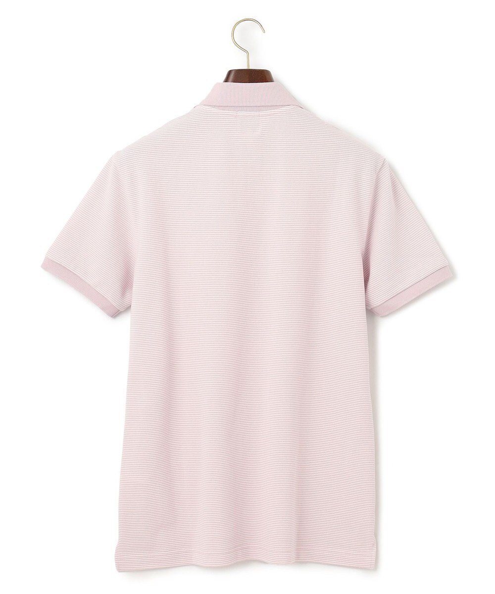 J.PRESS MEN 【大人気】アメリカンコットン鹿の子ボーダー バックブルポロシャツ 