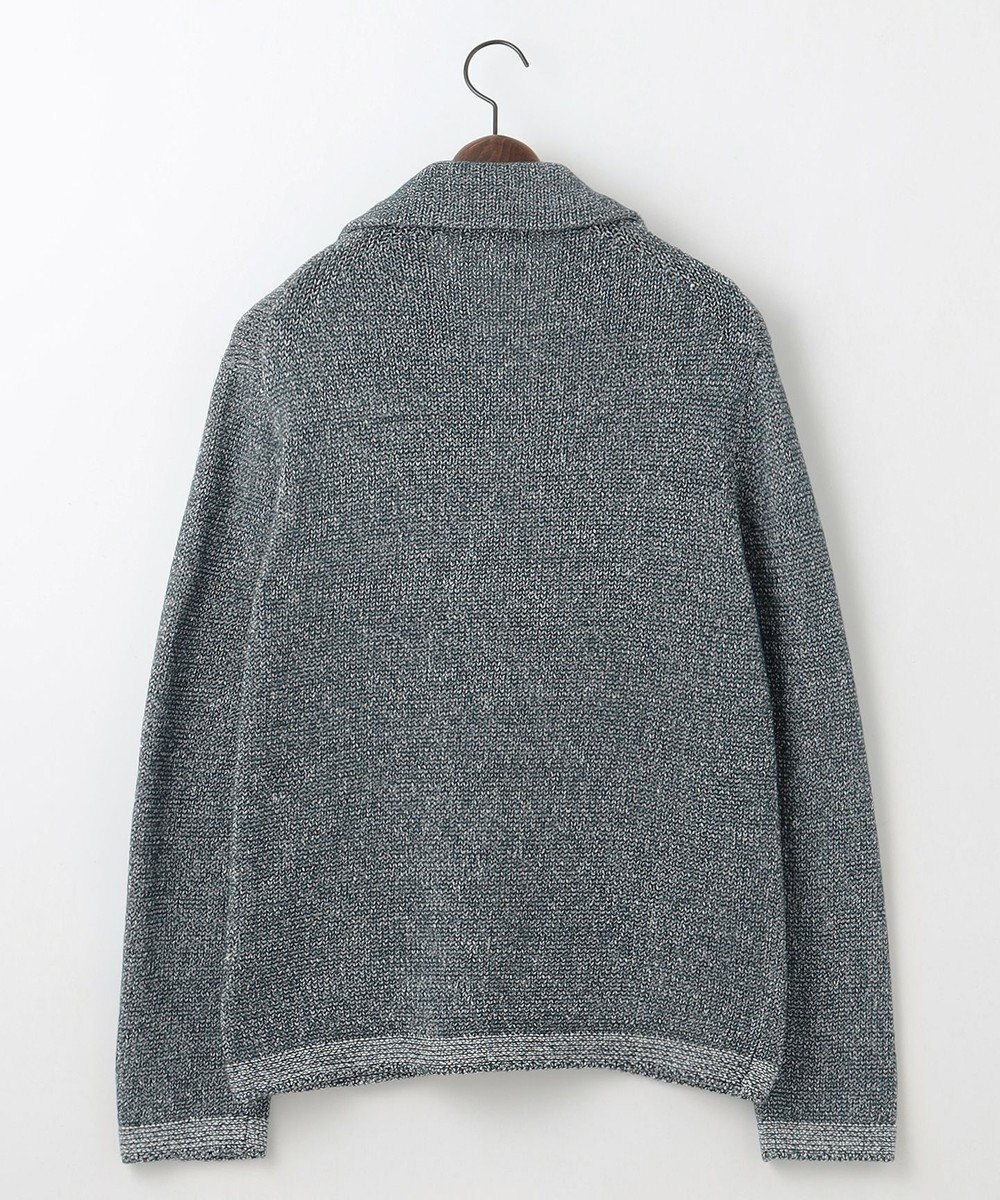 JOSEPH ABBOUD 【イタリア糸使用】コットンリリヤーン ニット ジャケット 