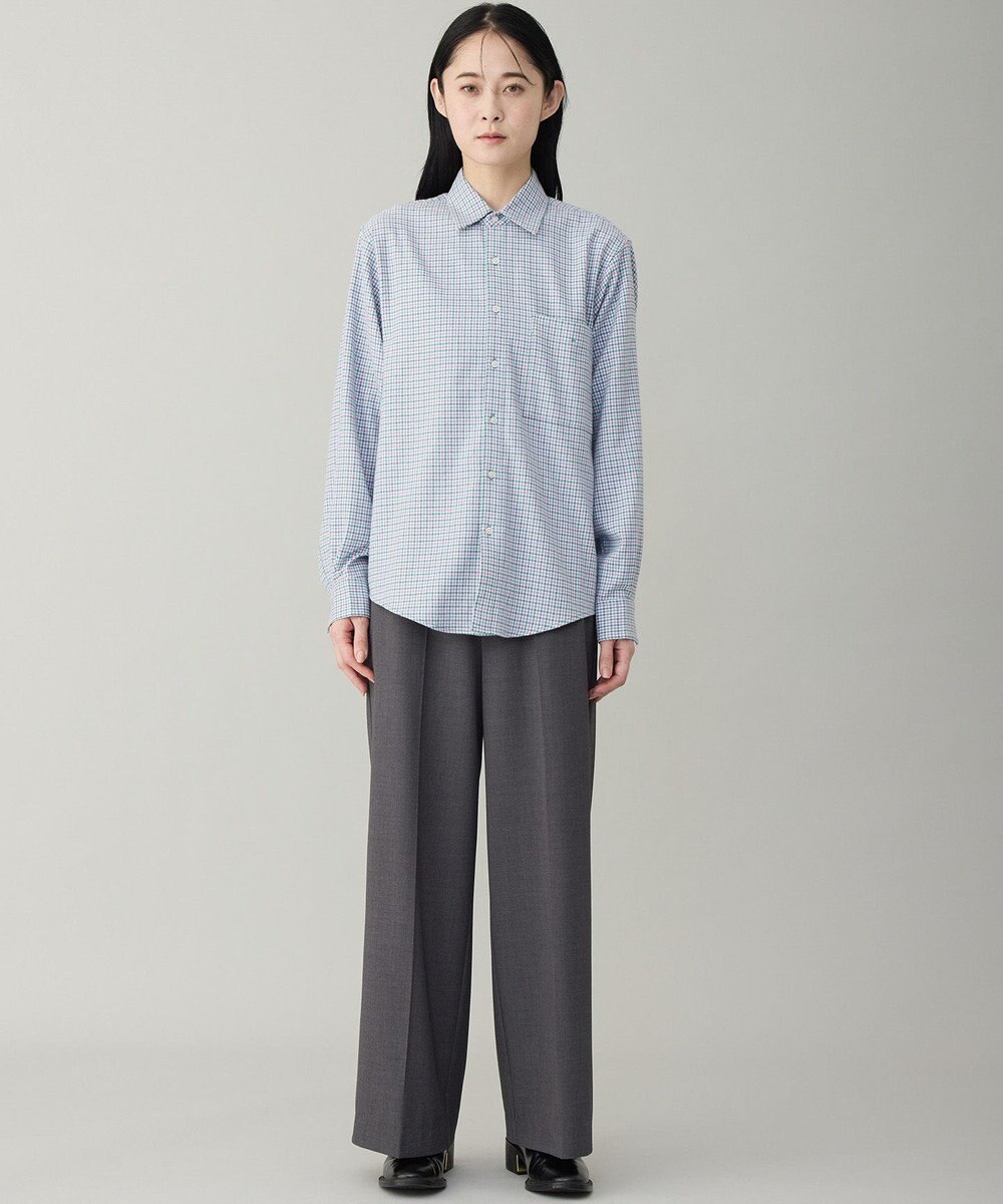 UNFILO MENS 【男女兼用】クリーンチェック ネルシャツ 