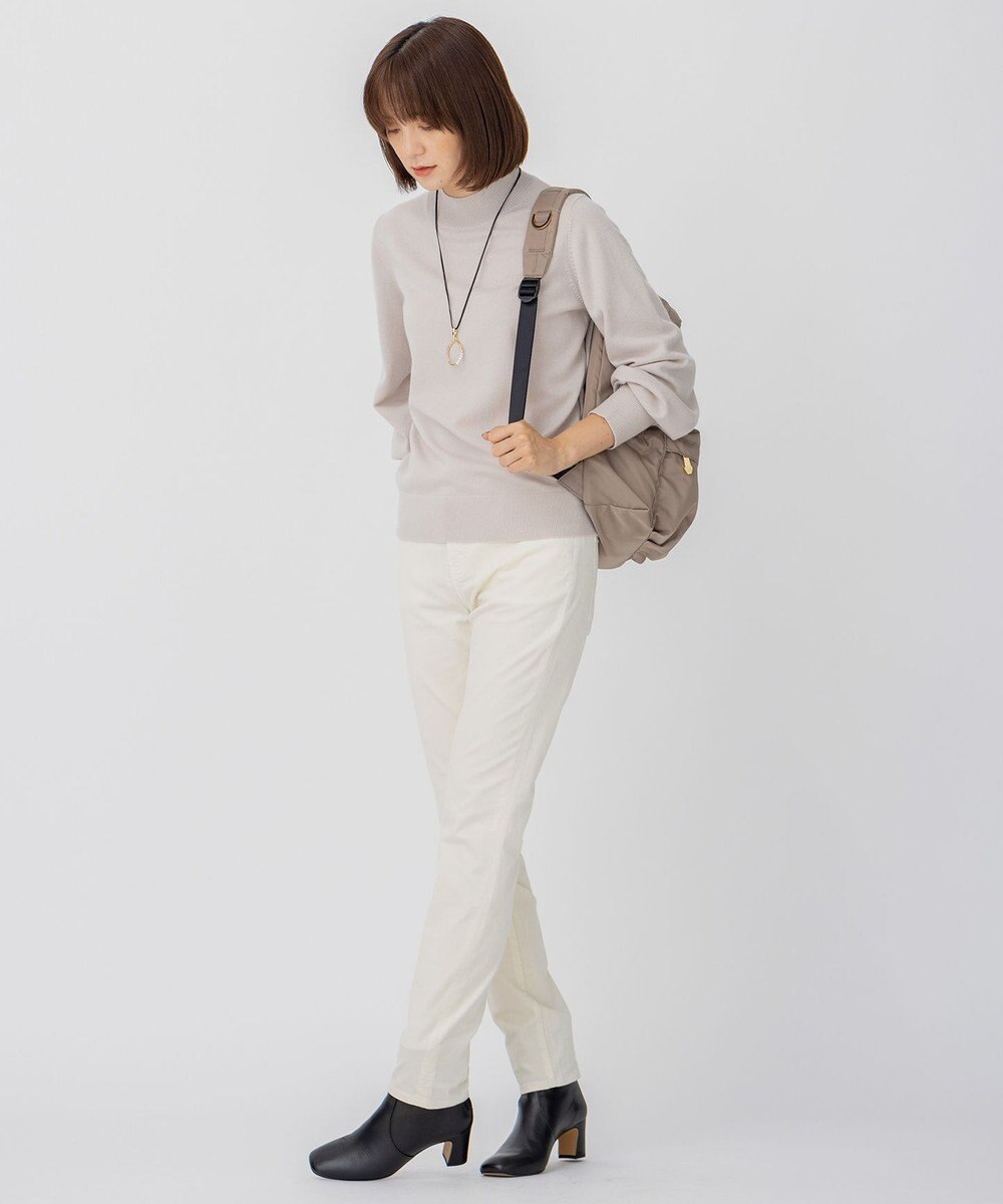 23区 【洗える】23区DENIM ベルベットストレッチ スキニーパンツ 