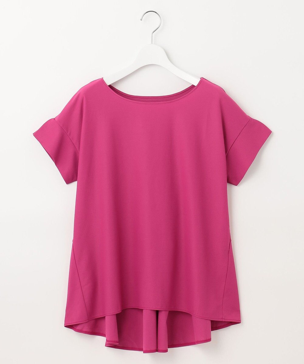 自由区 【WEB限定】【UVケア・吸汗速乾・洗える・XSサイズあり】ファンクショナルツイストジャージー カットソー 