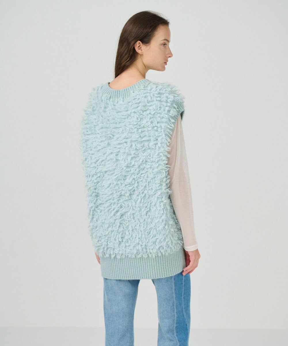 GRACE CONTINENTAL ループニットベスト 