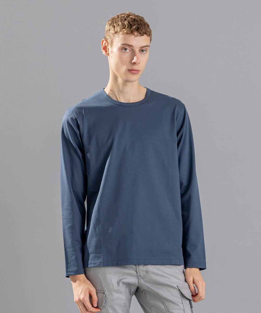 JOSEPH HOMME スビンソフトジャージー　クルーネック長袖Ｔシャツ 