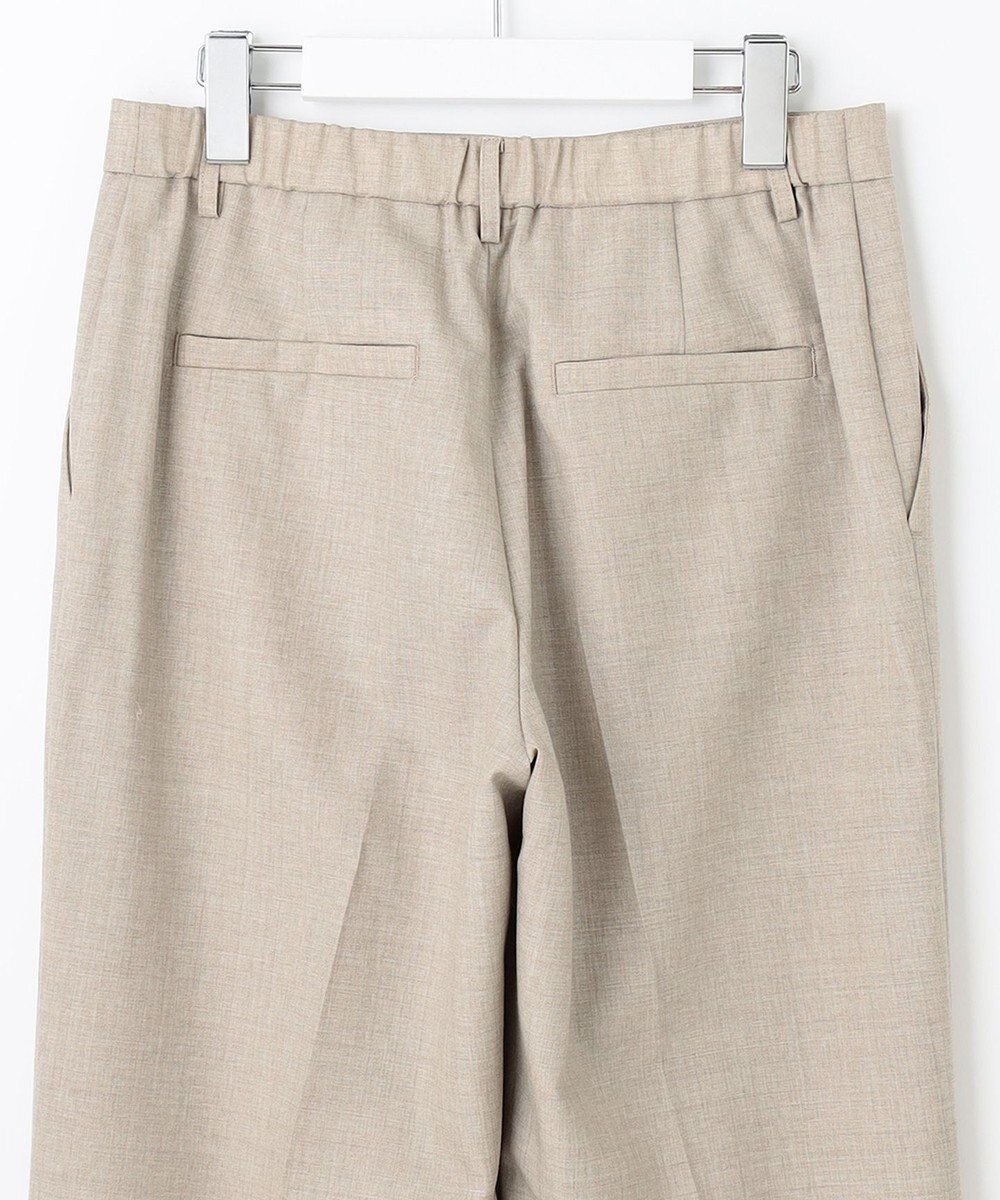 自由区 【セットアップ可】ライトウールトロピカル ストレートパンツ 