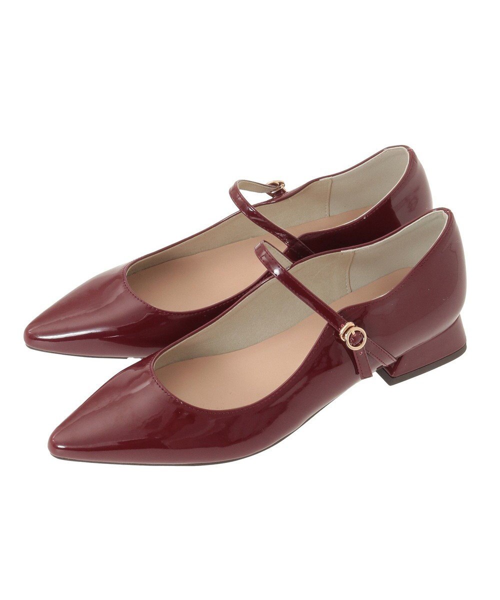 earth music&ecology ＯＲｉｅｎｔａｌ　ＴＲａｆｆｉｃ　エナメルヒールパンプス 