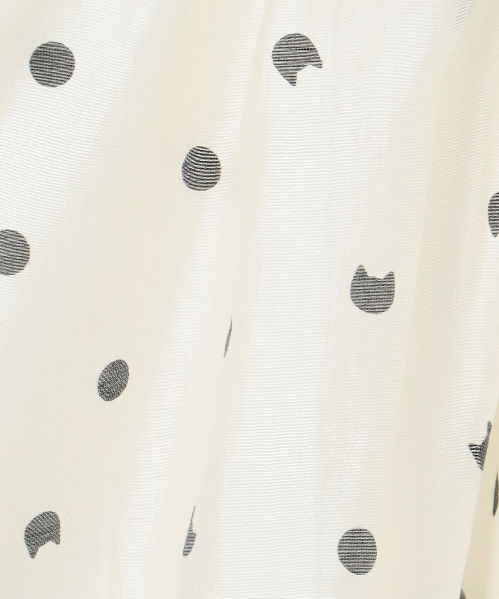 ANY KIDS ネコ×ドット スカート 