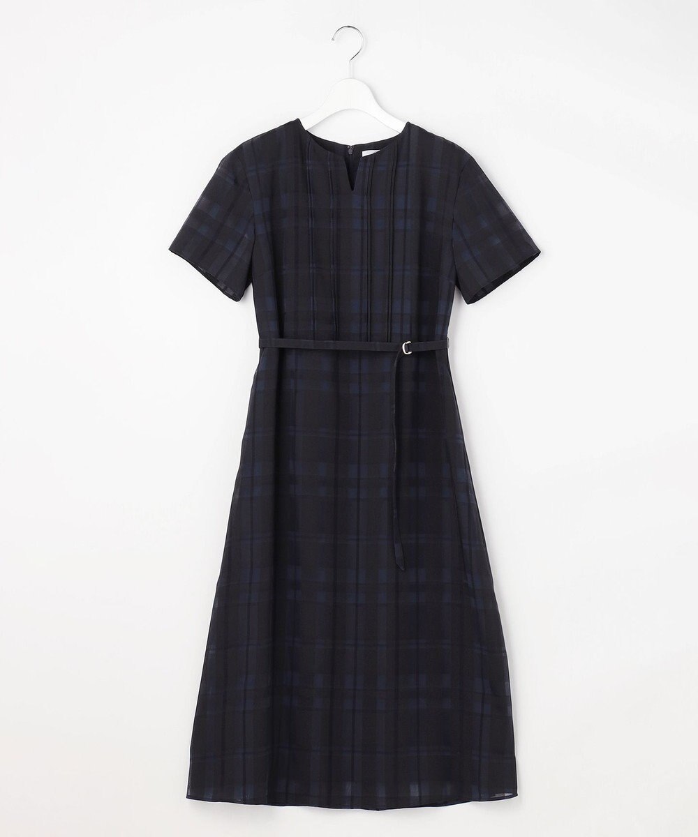 J.PRESS LADIES S シャドーチェック ワンピース 