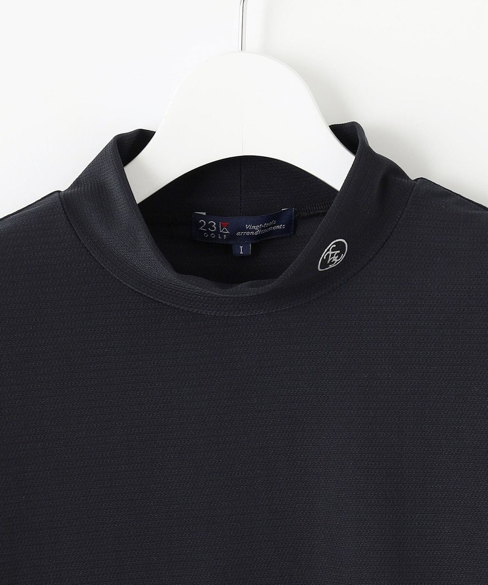 23区GOLF 【WOMEN】AIR TOOLライト シアースリーブモックネック 