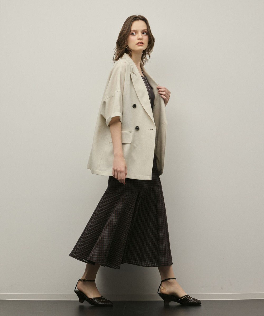 GRACE CONTINENTAL ドルマンテーラードジャケット 