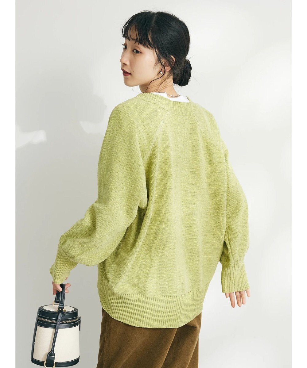 CRAFT STANDARD BOUTIQUE 洗えるコードモールＶネックプルオーバー 