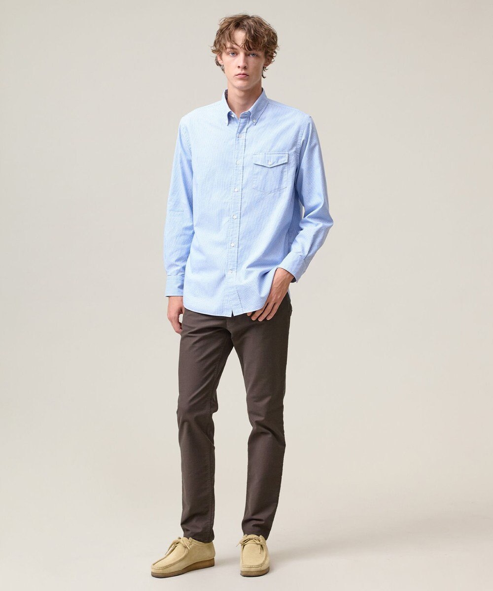 J.PRESS MEN 【ストレッチ】ハイパワーストレッチバーズアイ パンツ 