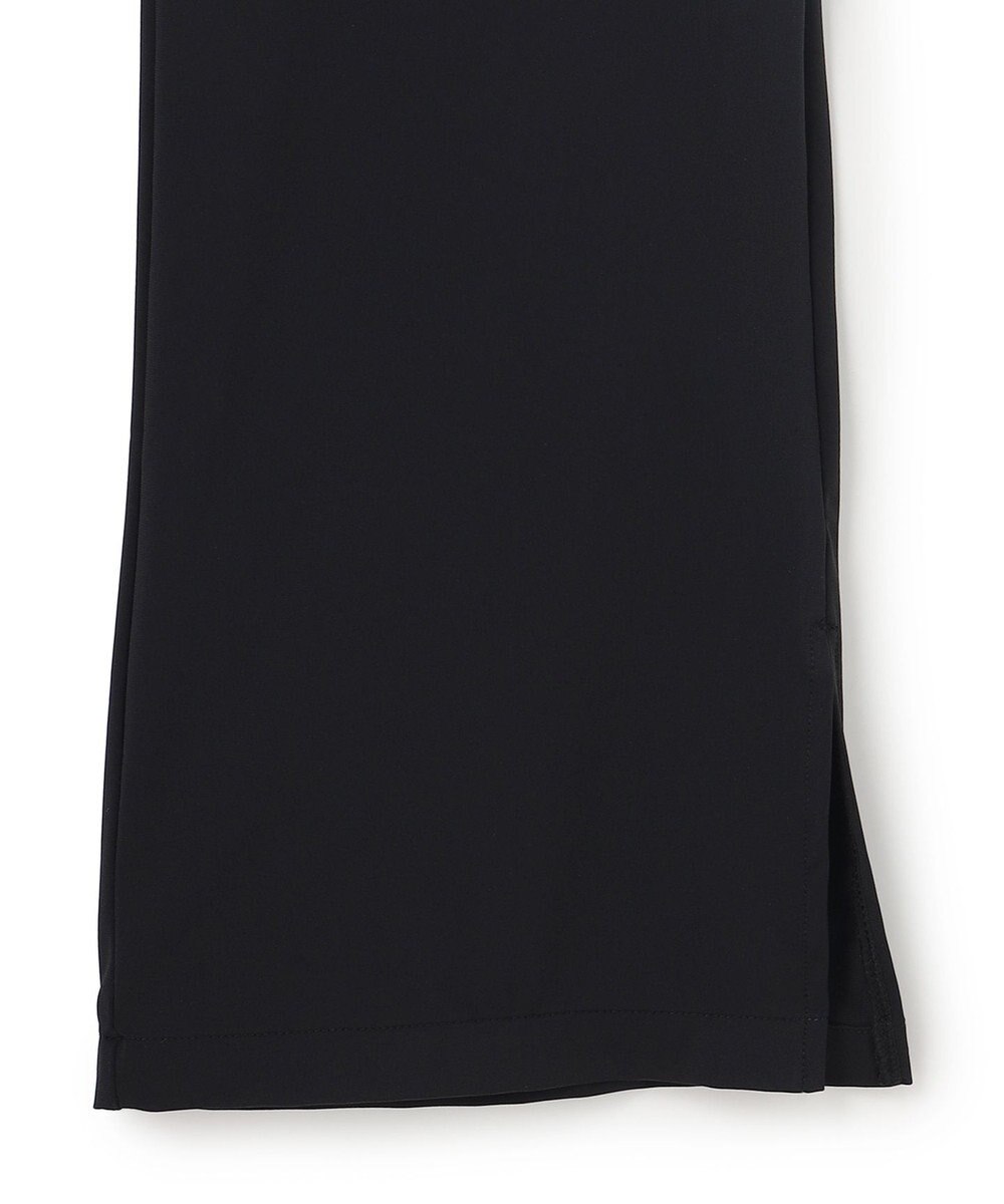 UNFILO L 【ウエストゴム】ドライトリコット セミフレアパンツ 