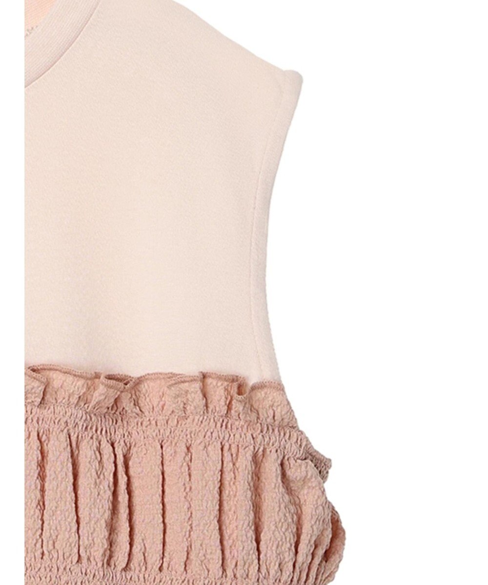 earth music&ecology ドッキングシャーリングプルオーバー 