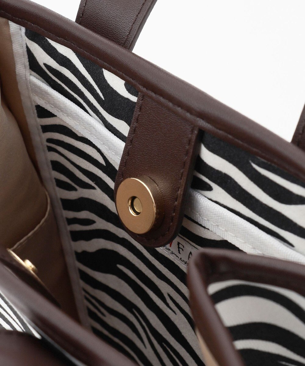 ANY キャンバススクエア トート 