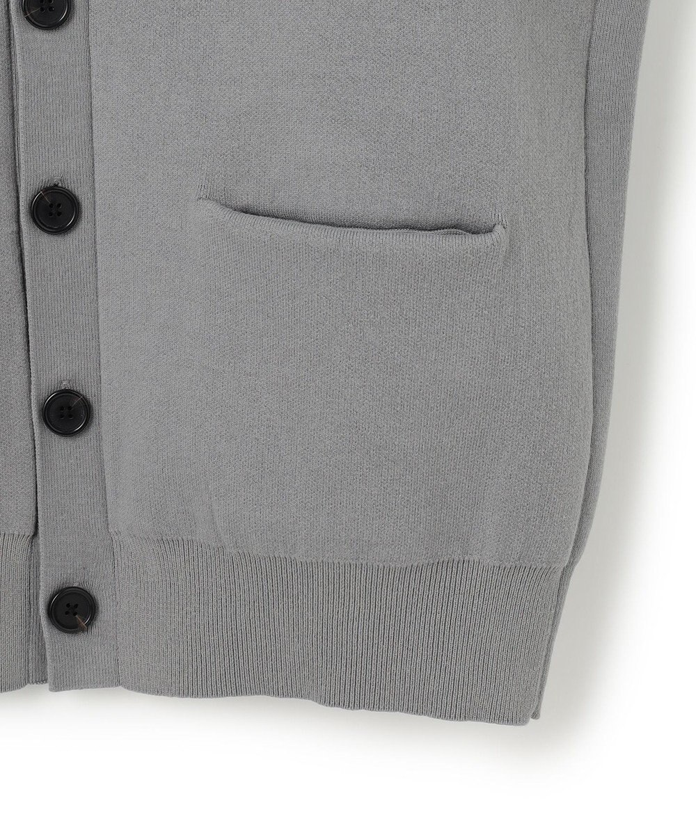 UNFILO MENS 【男女兼用/新色追加】スウェットライク ニットカーディガン [24年秋冬商品] 