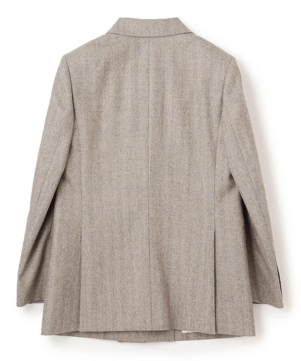 BEIGE， NATION / ウールヘリンボーンダブルジャケット 