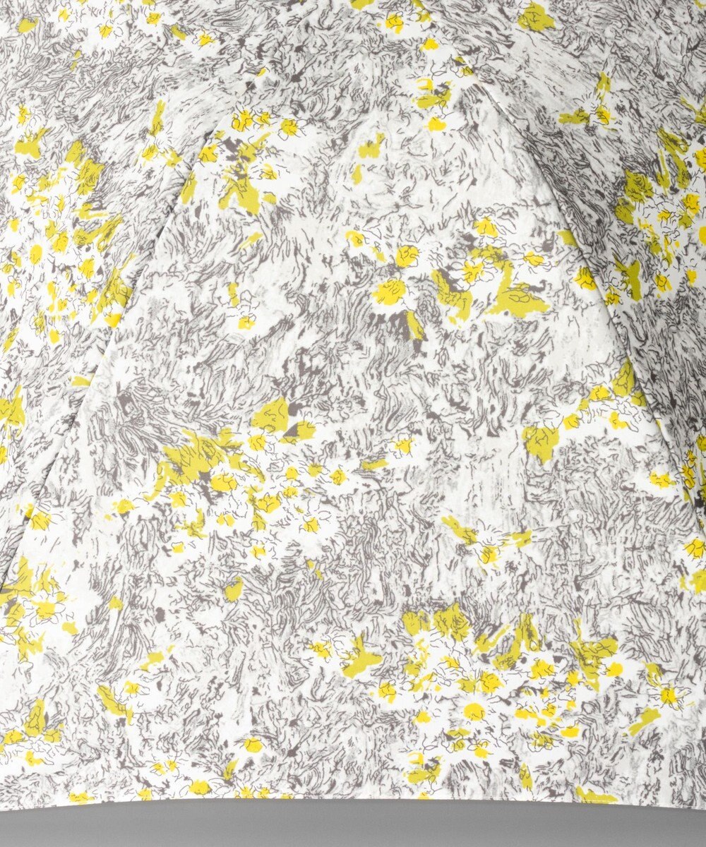 AURORA JILL STUART ジル スチュアート アブストラクトフラワー柄 雨傘（クイックオープン折り畳みミニ傘） 