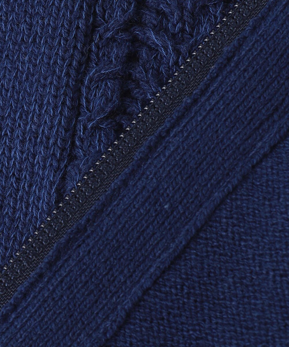 JOSEPH ABBOUD 【WEB/一部店舗限定】コットンバルキーニットブルゾン 