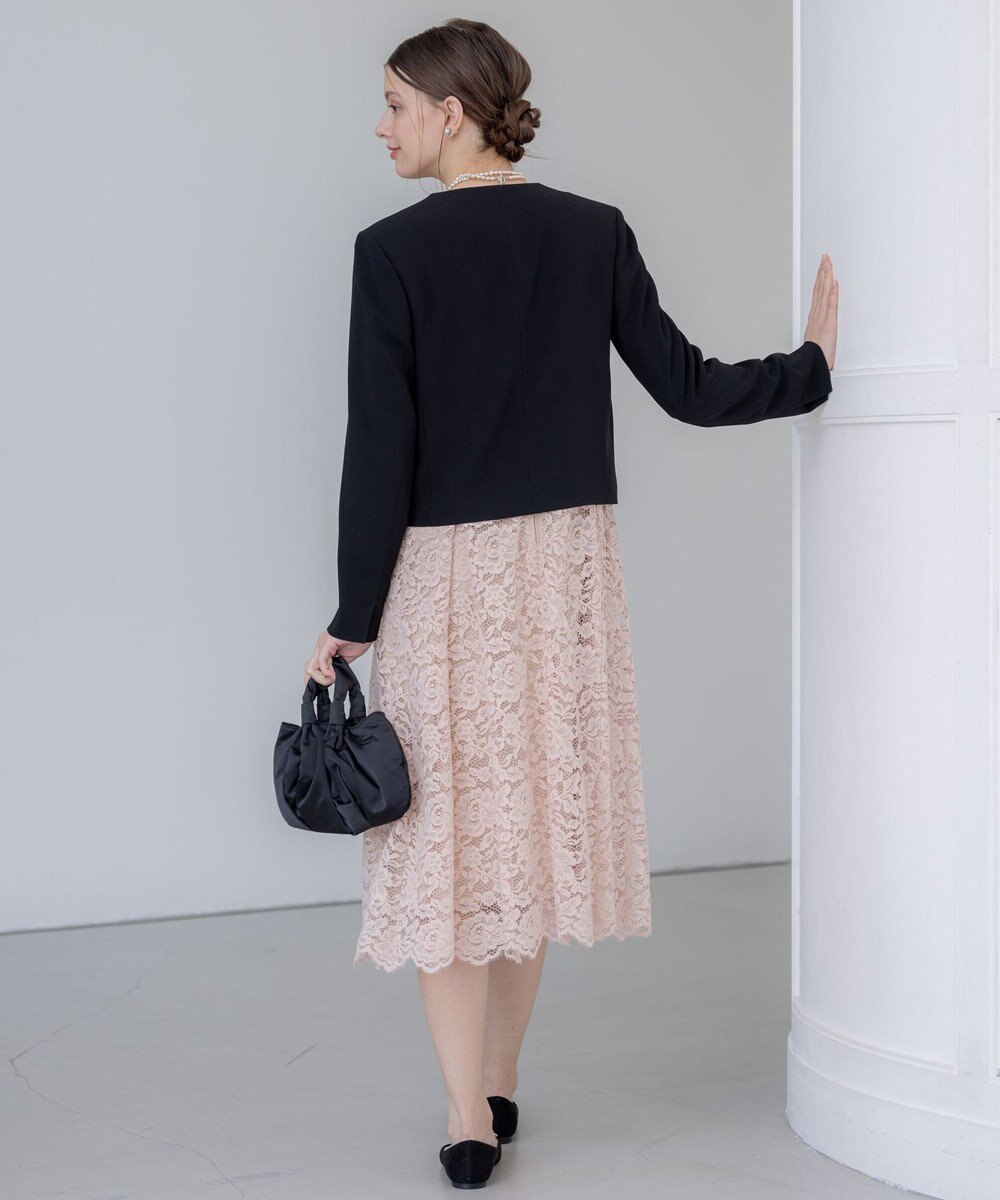 23区 S 【APPLAUDIR】クリアジョーゼット 3WAYコンパクトジャケット 