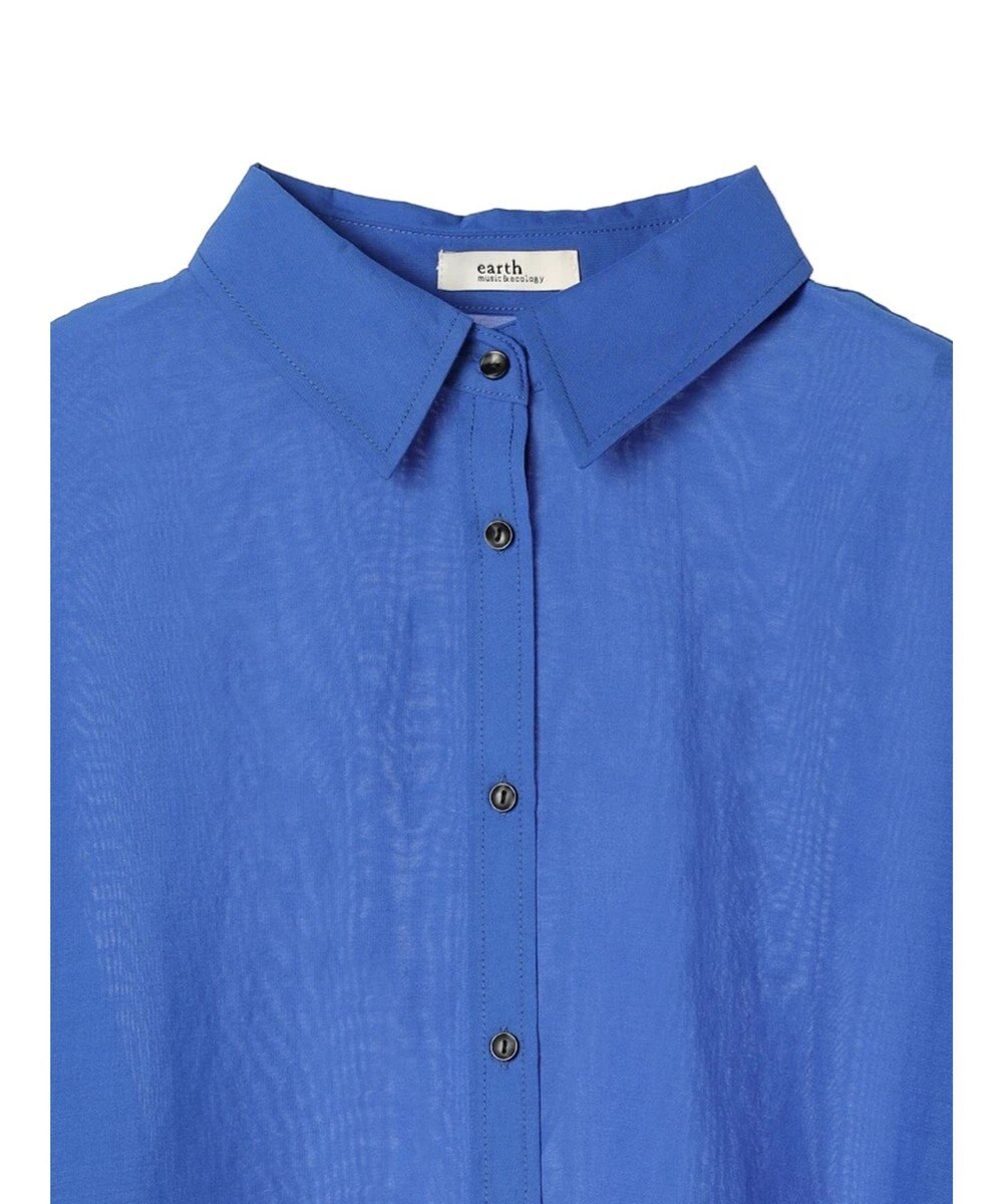 earth music&ecology シアーボーイズライクシャツ 