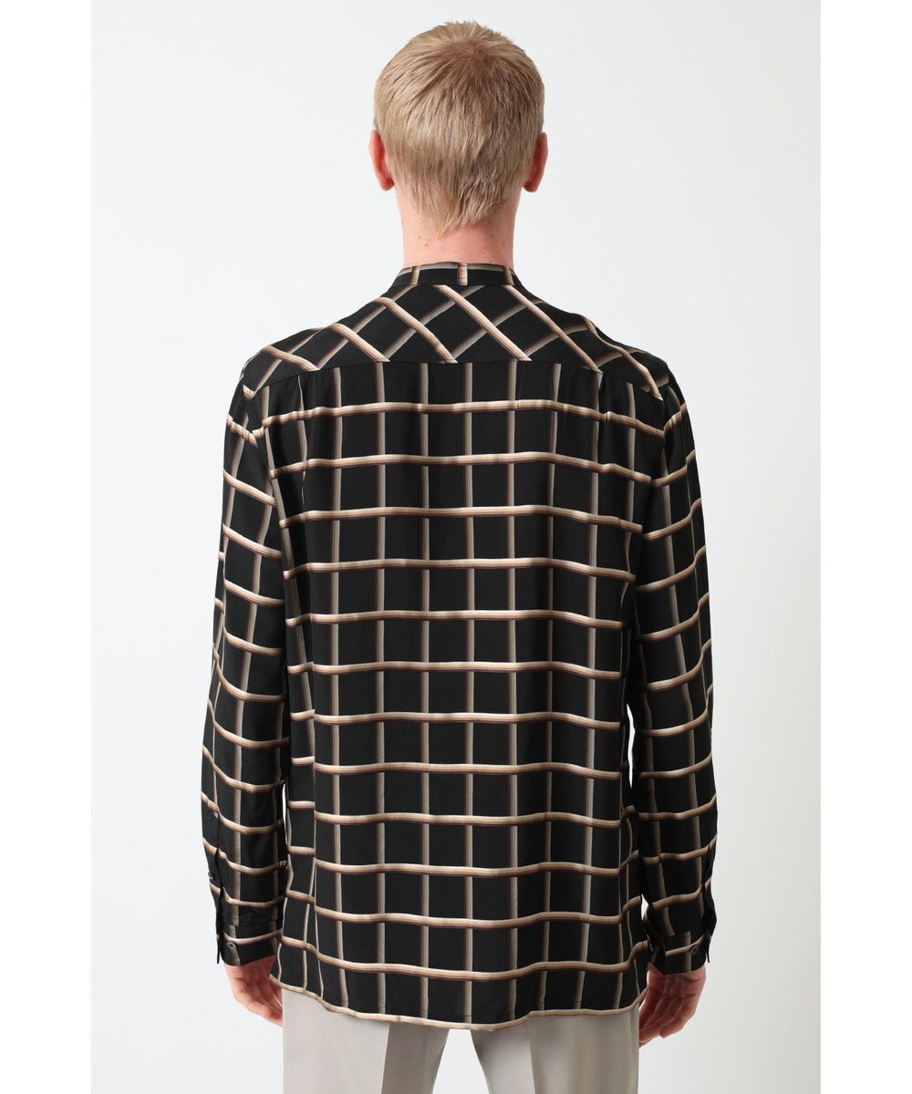 DAKS ウィンドウペーンチェックシャツ 