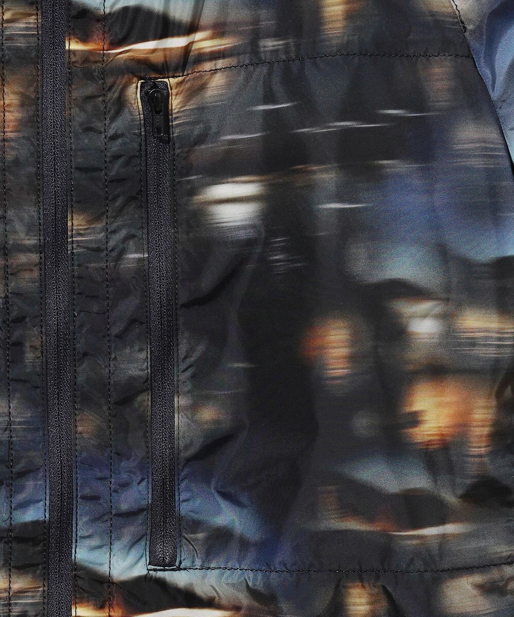 JOSEPH ABBOUD MOUNTAIN 【イタリア素材/軽量/撥水】X-CLIPPER夜景プリント マウンテンパーカー 