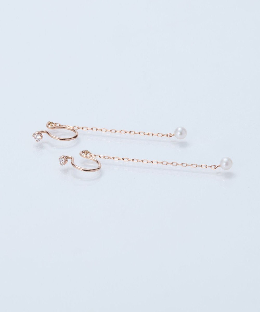 Phoebe 【K10RG】リバーシブル2wayスウィングイヤリング 