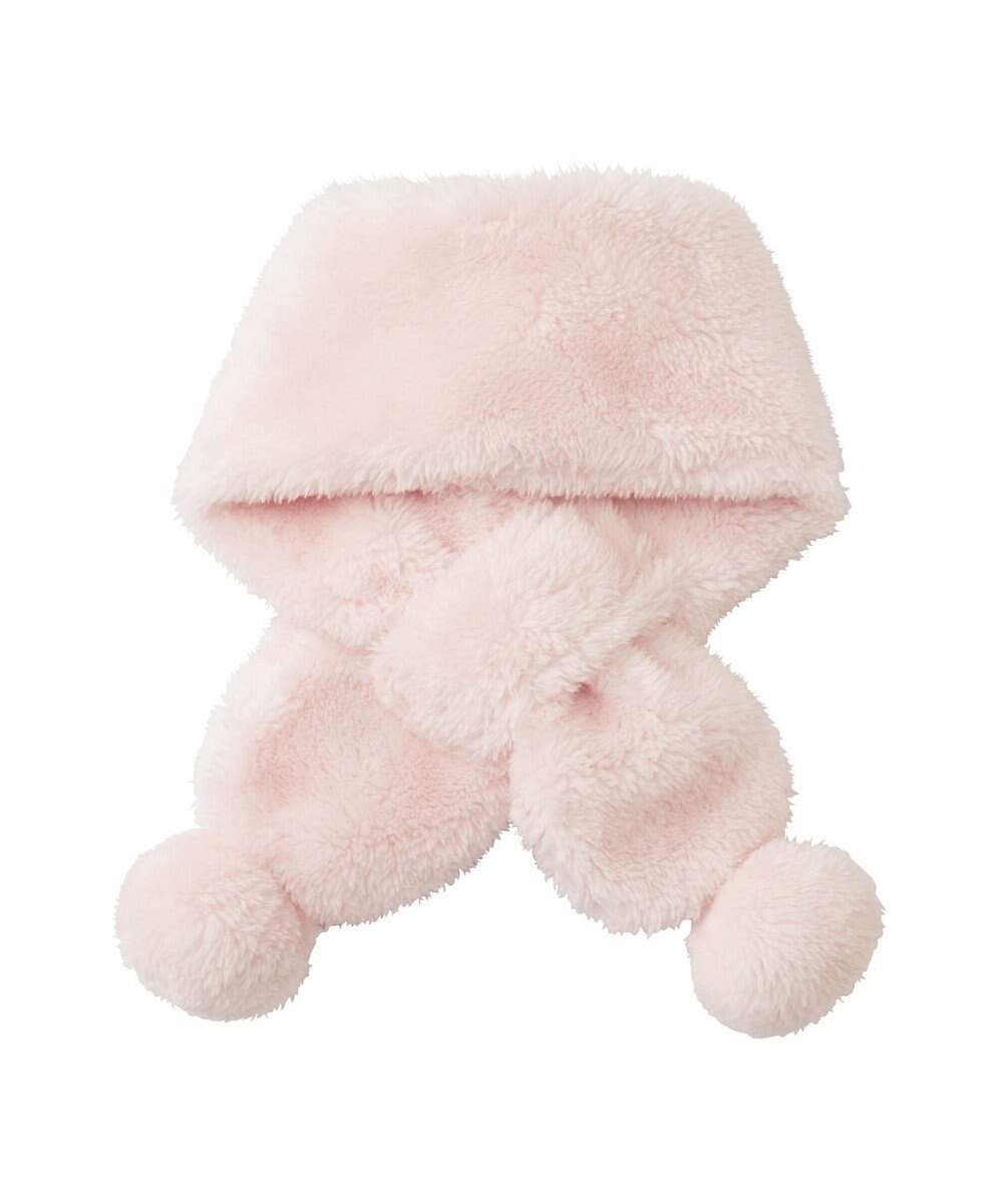 MIKI HOUSE HOT BISCUITS シープボア マフラー 