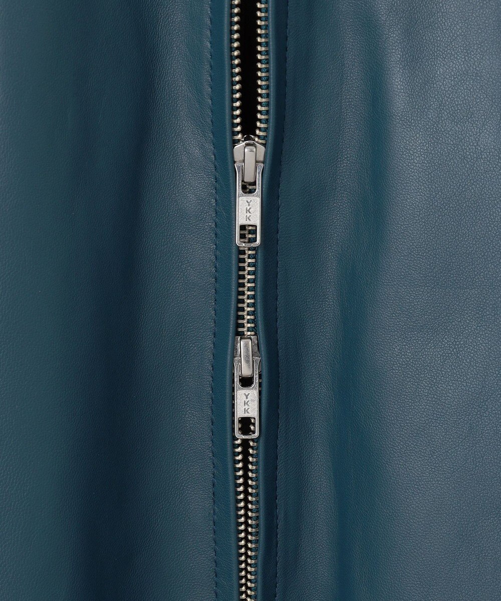 GOTAIRIKU 【24AW新作】シープレザー シングルカラーブルゾン 