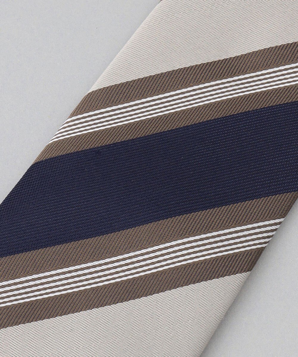 GOTAIRIKU GOTAIRIKU別注【日本製】シルク ネクタイ_ストライプ 