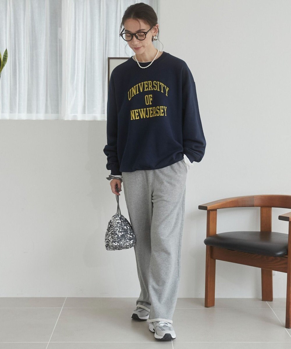 WEGO 【ANGIE VINTAGE/セットアップ対応】ワイドスウェットパンツ 