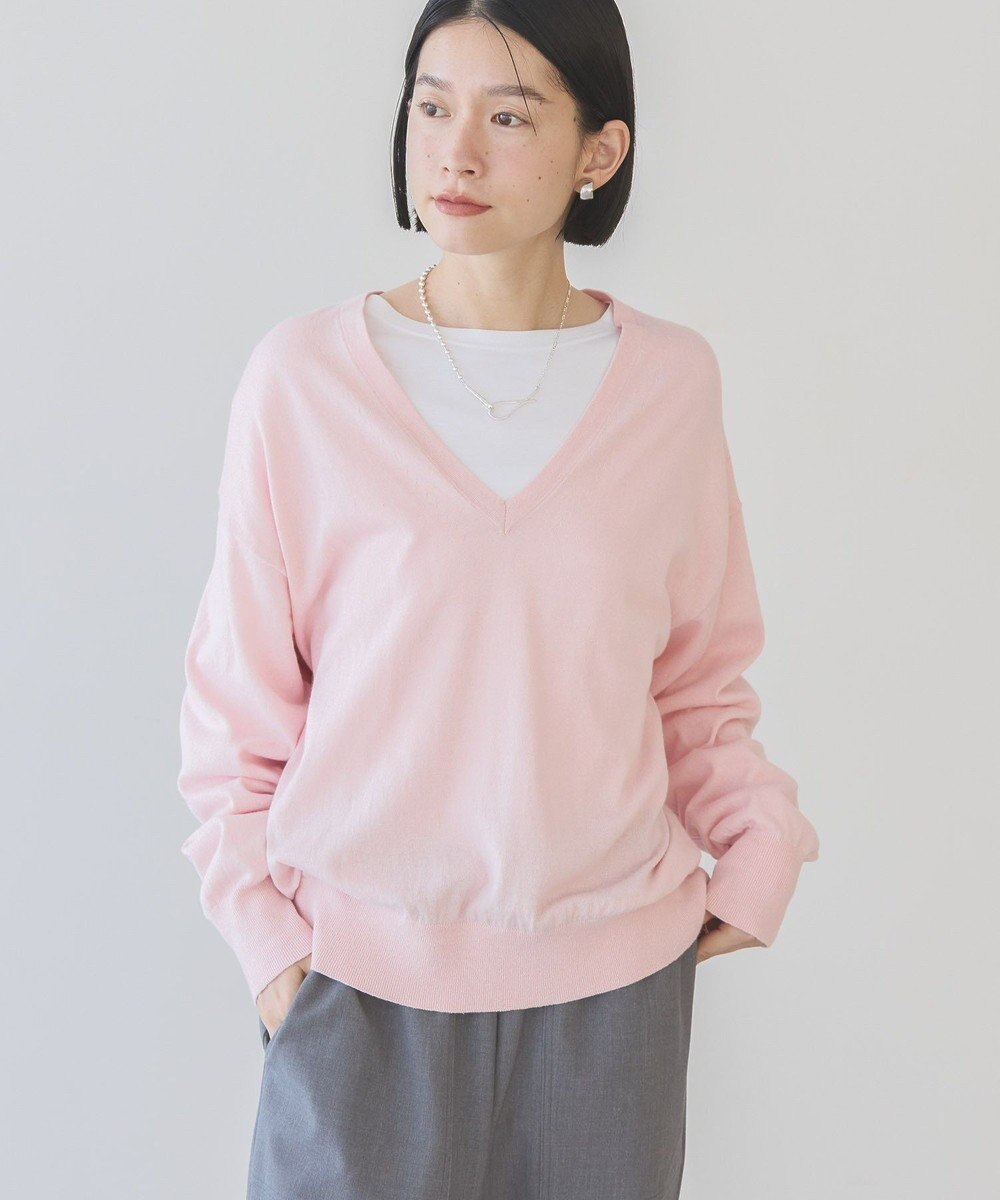 AMERICAN HOLIC Ｖネックニットプルオーバー 