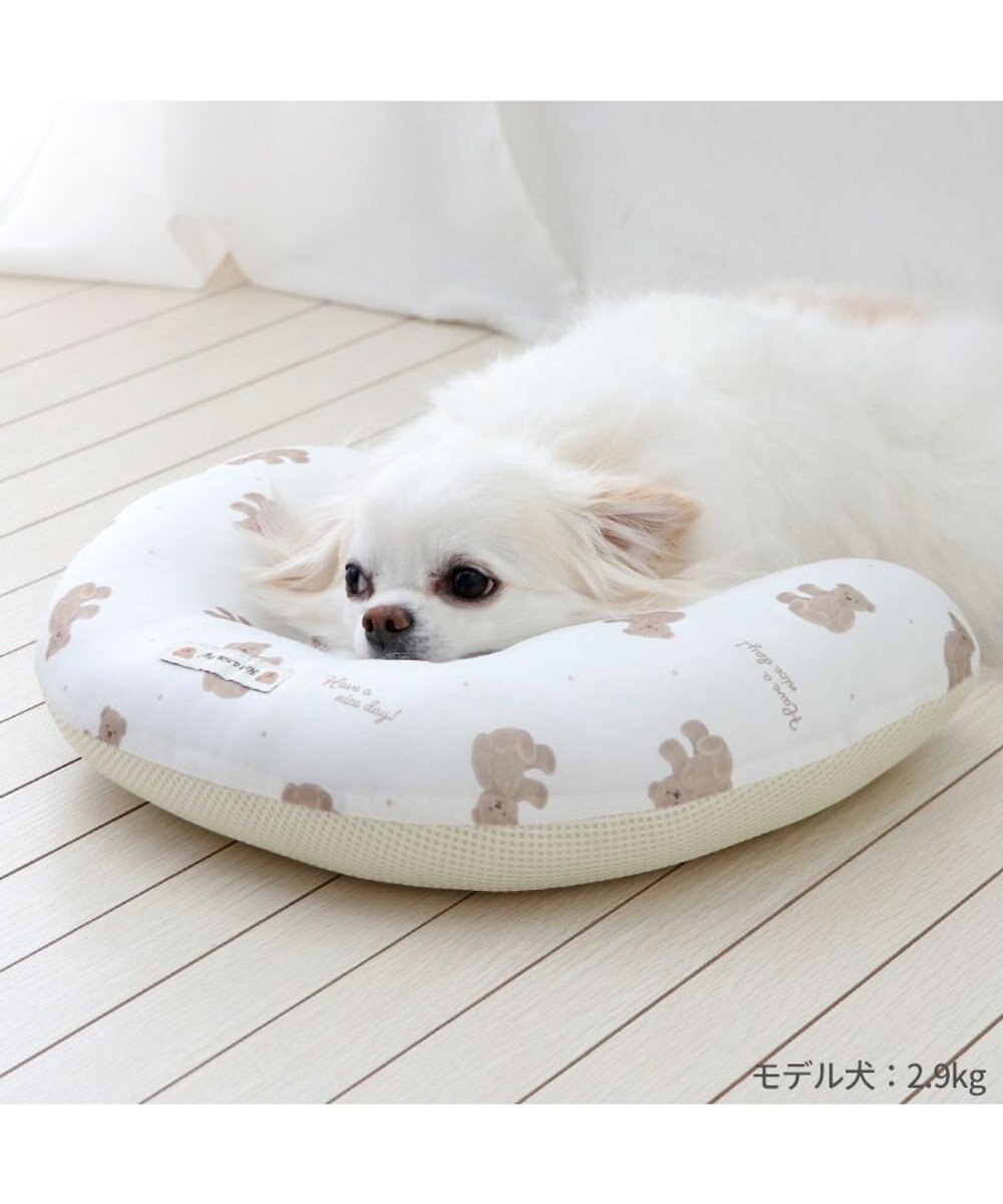 PET PARADISE ペットパラダイス クール ピロー 《くまちゃん柄》 