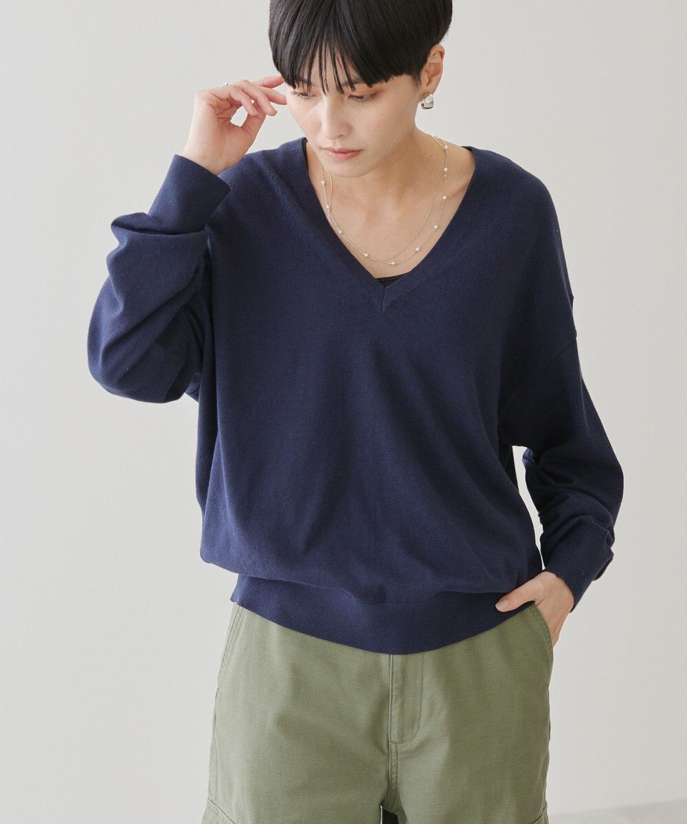 AMERICAN HOLIC Ｖネックニットプルオーバー 