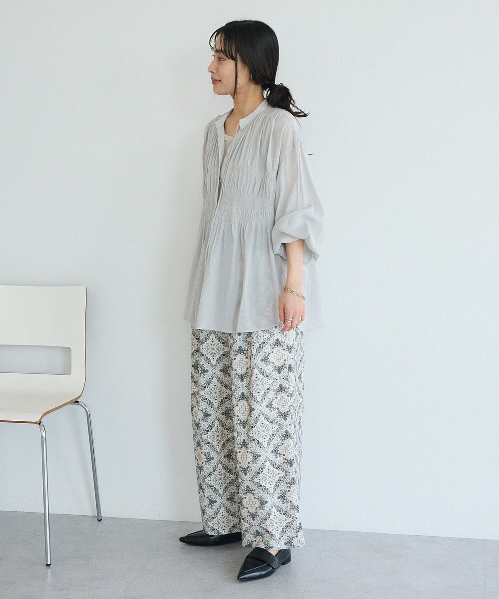 CRAFT STANDARD BOUTIQUE ウ゛ィンテージボイルロングスリーブブラウス 