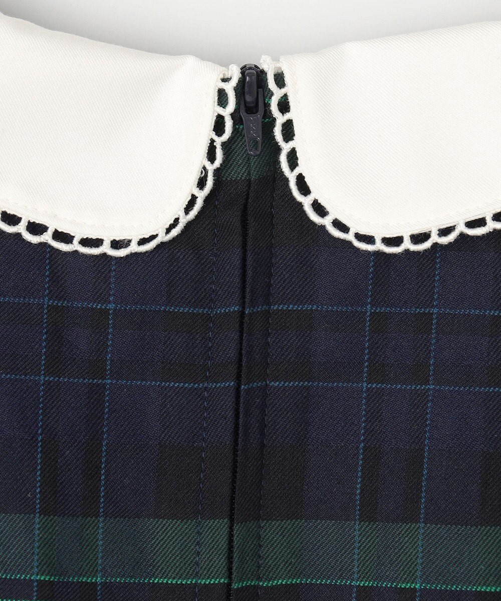 組曲 KIDS 【150-170㎝】クラシックチェック ワンピース 