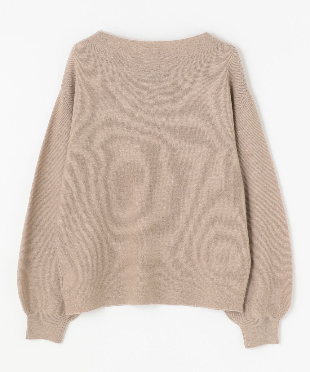 ANY 【洗える】カシミヤブレンドガーターニット 