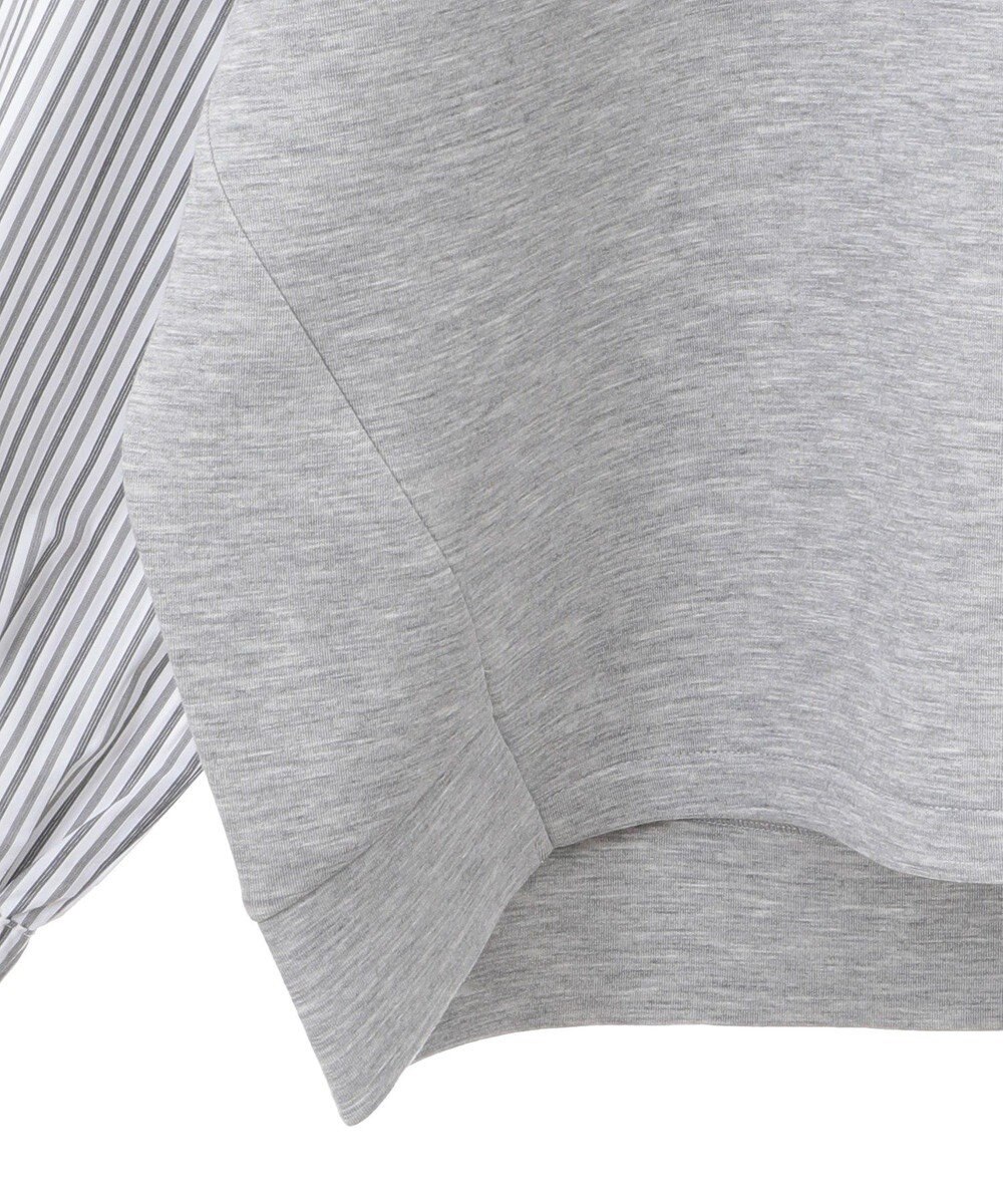 AMERICAN HOLIC 異素材コクーンポンチプルオーバー 