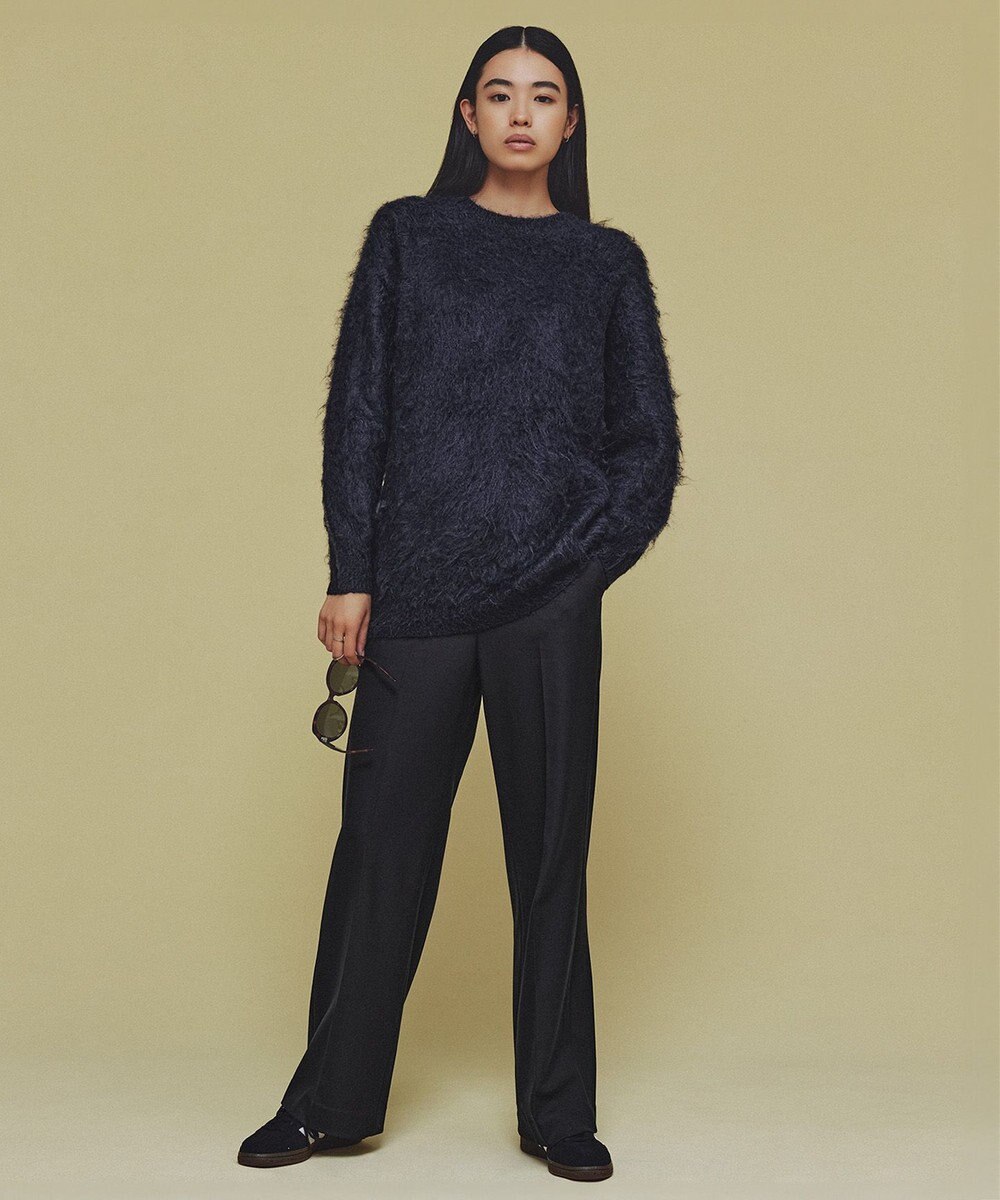 UNFILO beauty warm ワイドパンツ 