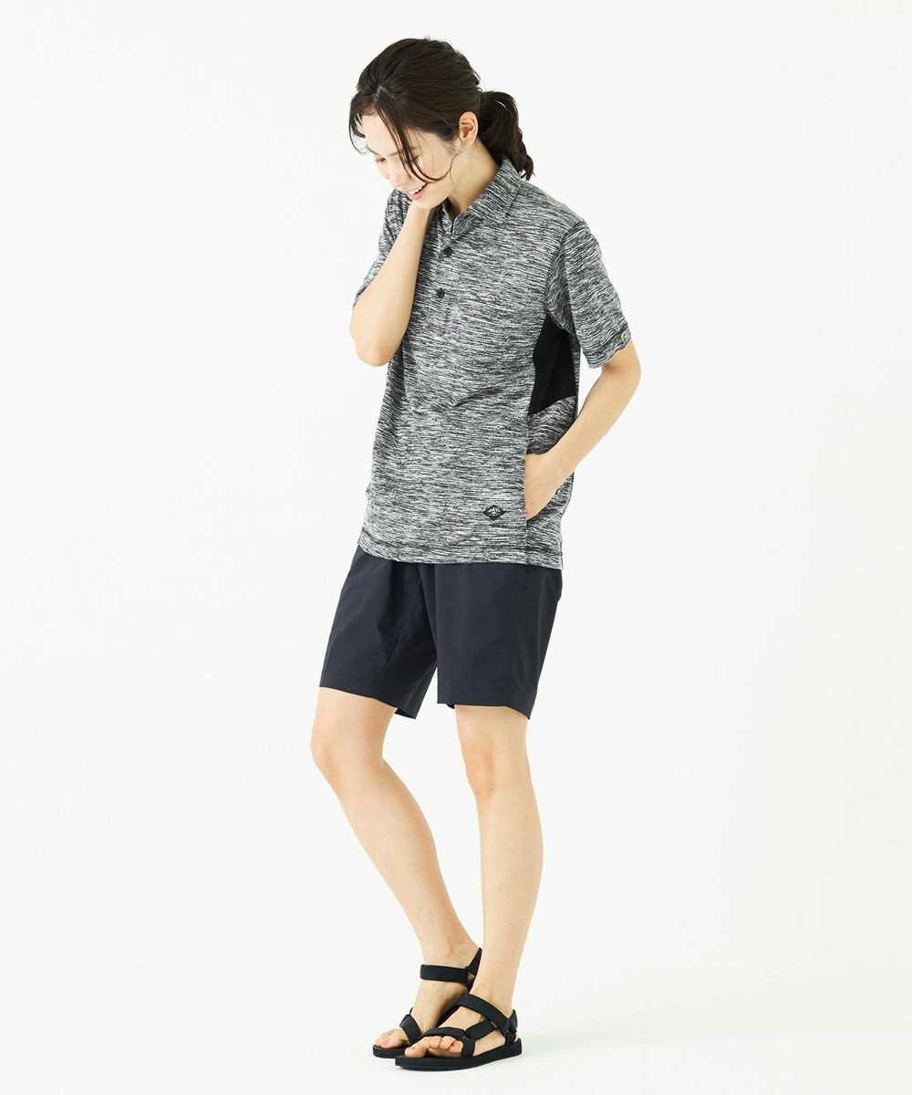 JOSEPH ABBOUD MOUNTAIN ランダムスラブリップル ポロシャツ 